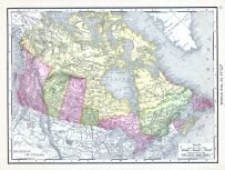 Dominion of Canada, World Atlas 1913